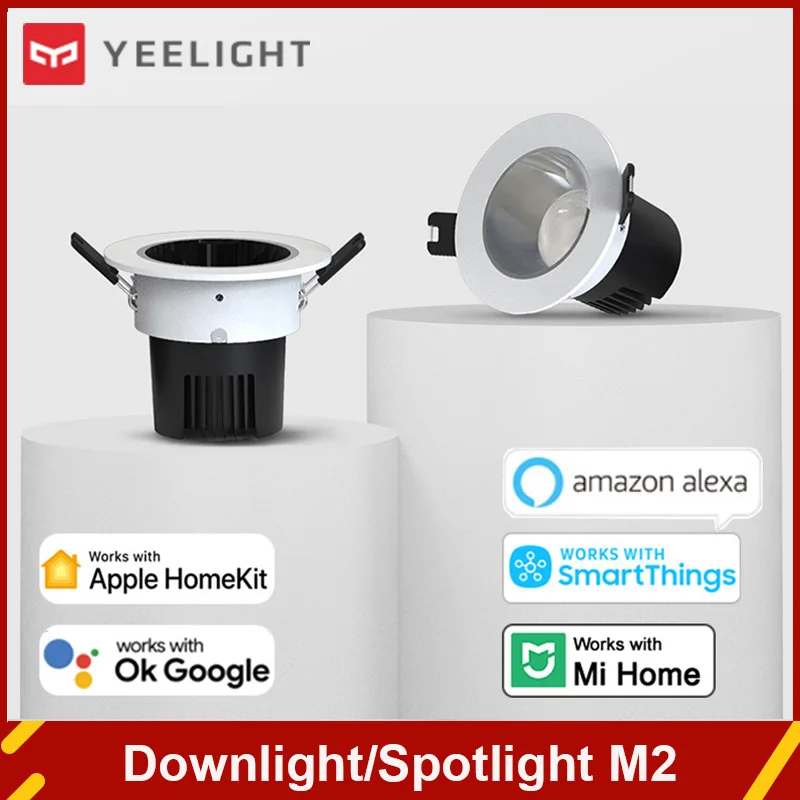 تقييم مصباح Yeelight Mesh Downlight Spotlight M2: مصباح ذكي ذكي مع التحكم عبر تطبيق