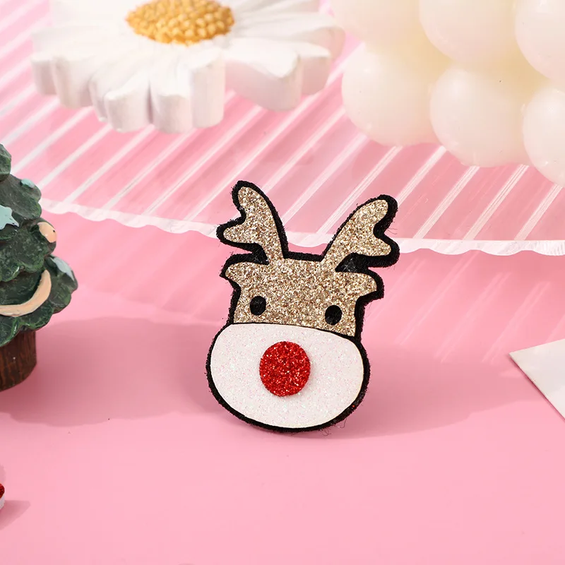 30 Stück, verschiedene Designs, weihnachtliche Hirschgeweih-Applikationen zum Aufnähen, für Haarspangen, Accessoires, Hüte, Taschen und zur Dekoration von Stoffen. – Detail 7