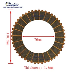 LANDROVER Clutch Friction Plates Set Steel Plate Kit For Evoque Freelander Rear differential clutch  Car Accesso Repair Kit