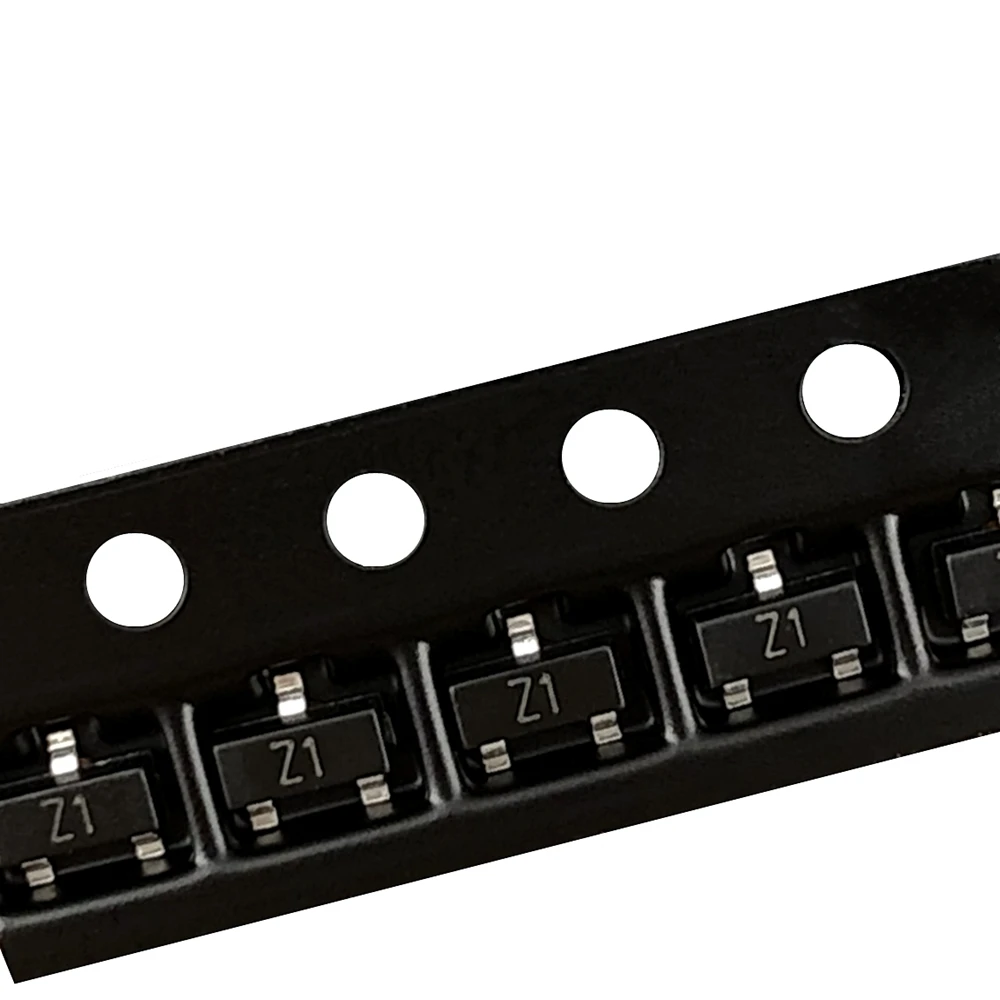 (100개) BZX84C4V7(마킹 Z1) SOT-23 SMD 4.7V 전압 안정화 다이오드