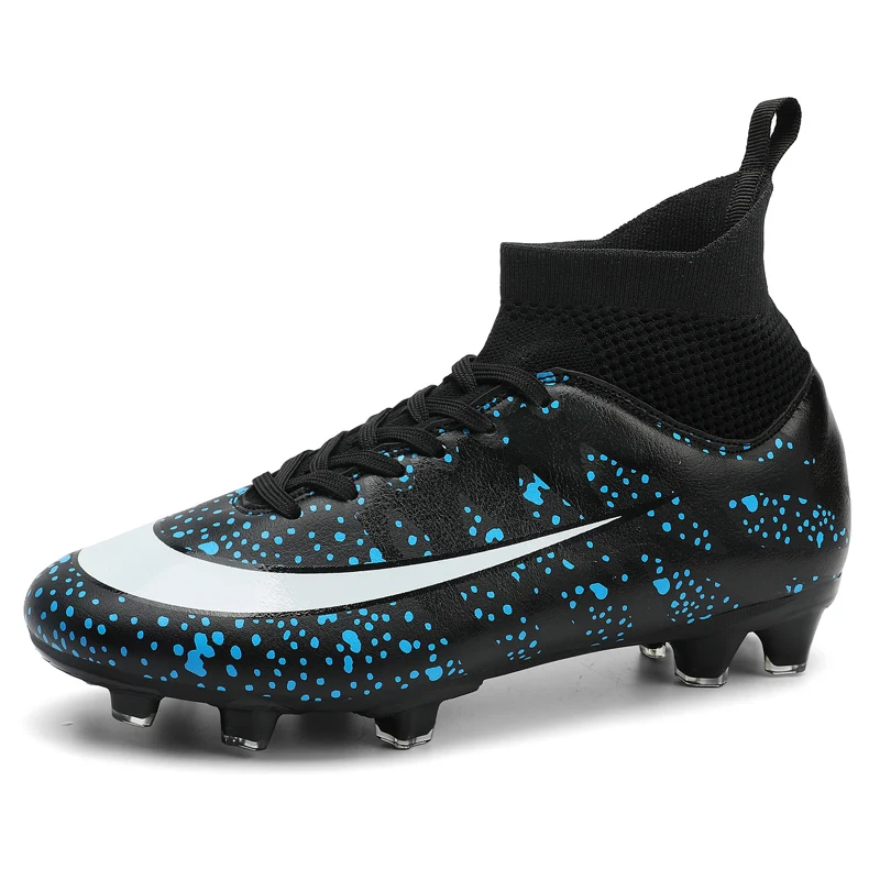 Chaussures de football professionnelles pour hommes et enfants, chaussures de football coordonnantes, FG, TF, appartements de terrain de football haut de gamme, unisexe