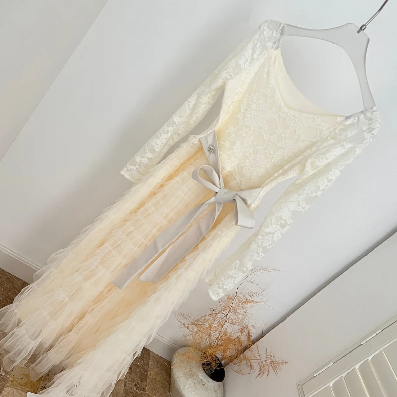 Retro Koronkowa Puszysta Spódnica Tortowa Dr Fce Podszewka Wyszczuplająca Damska Dr Sweet Sle Długa Sve Nadgarstek H-ape Jesień Zima