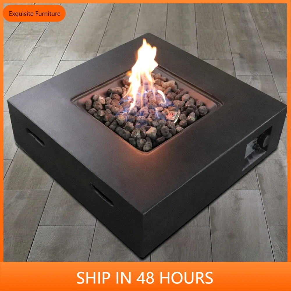 

Fiber Reinforced Concrete Propane/Natural Gas Fire Pit table