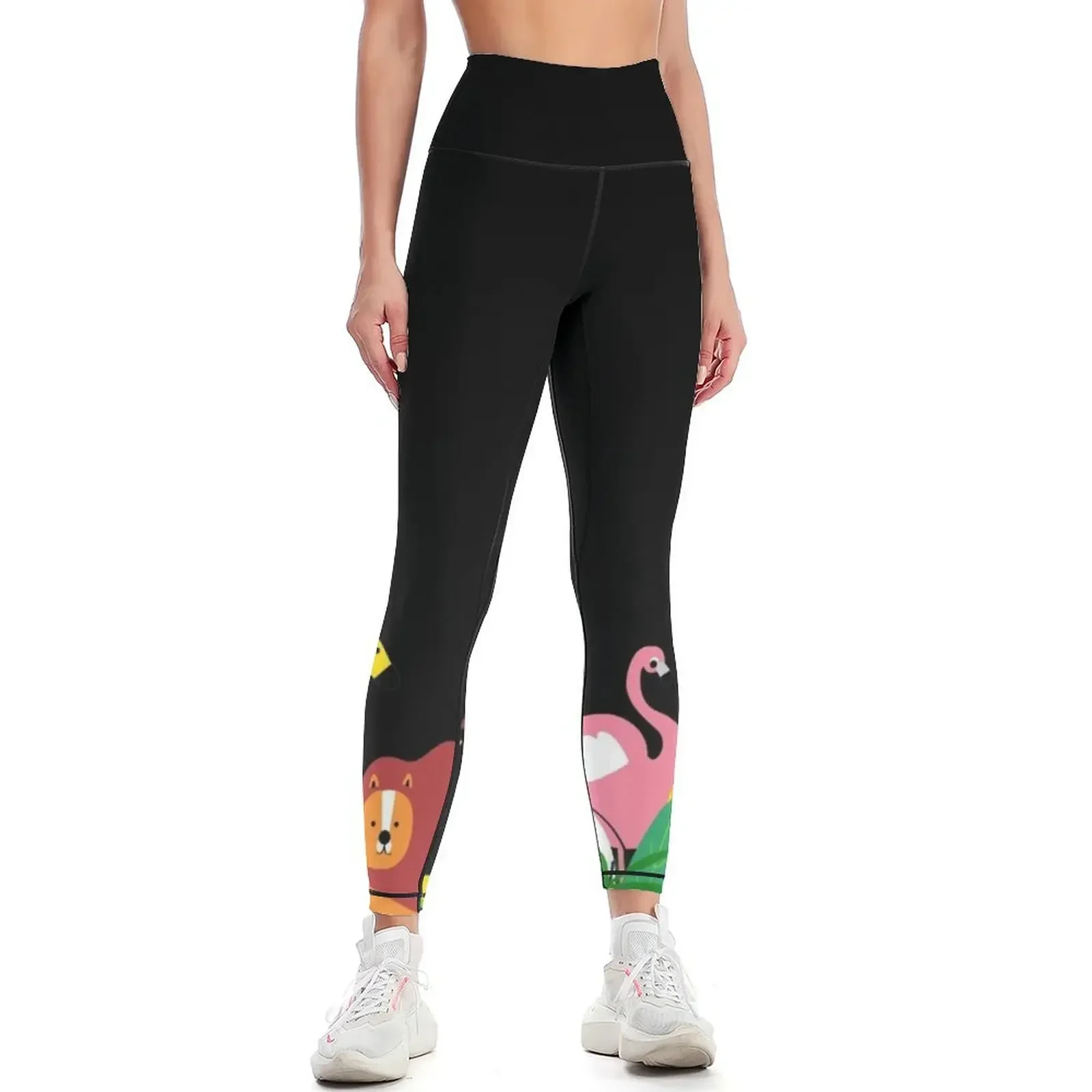 

Zoo Animals Leggings sports tennis for gym womans leggins push up woman Leginsy push up Womens Leggings