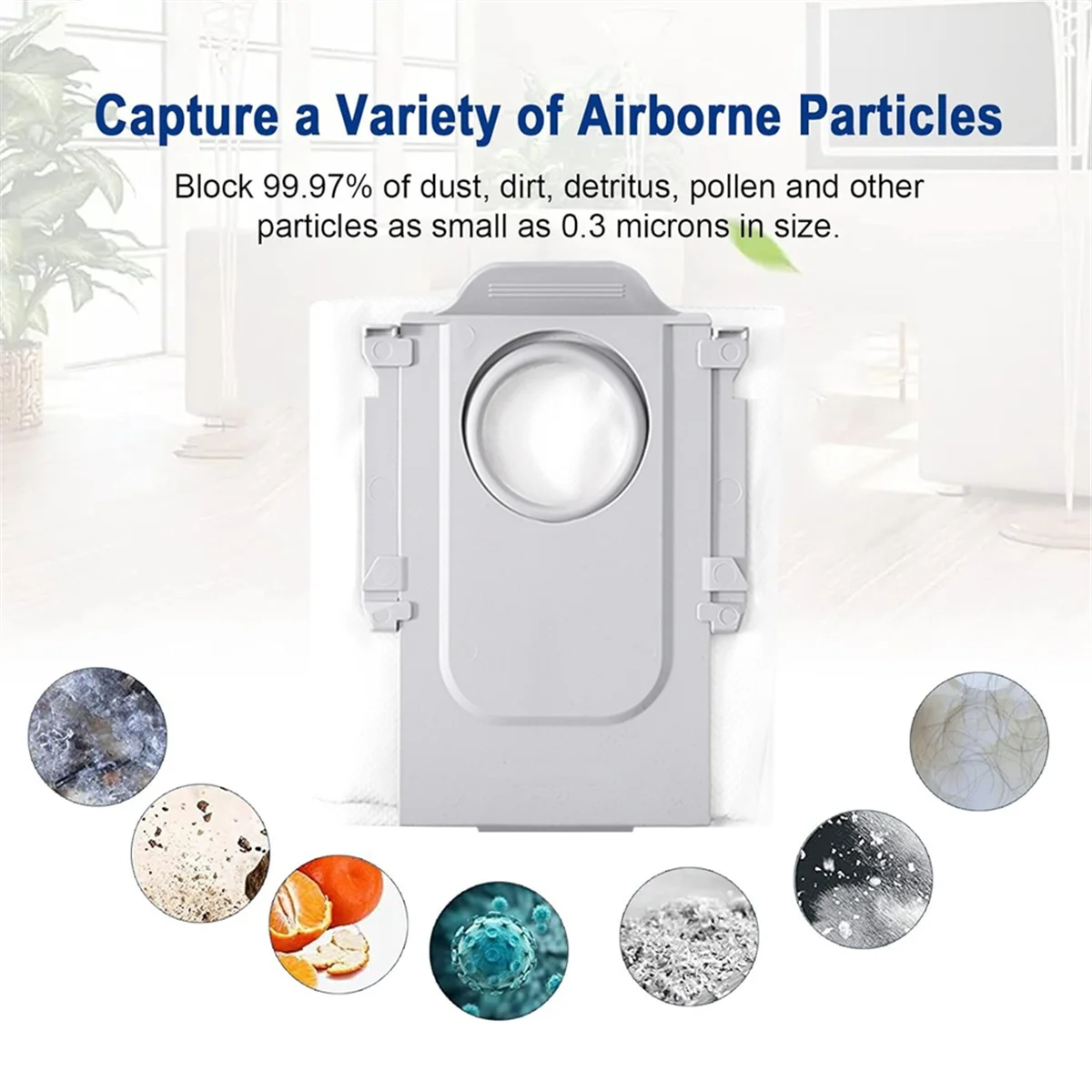 Sacchetto della polvere da 12 pezzi per Roborock S8 MaxV Ultra G20s Robot aspirapolvere sostituire le parti sacchetto della spazzatura della polvere pulizia della casa