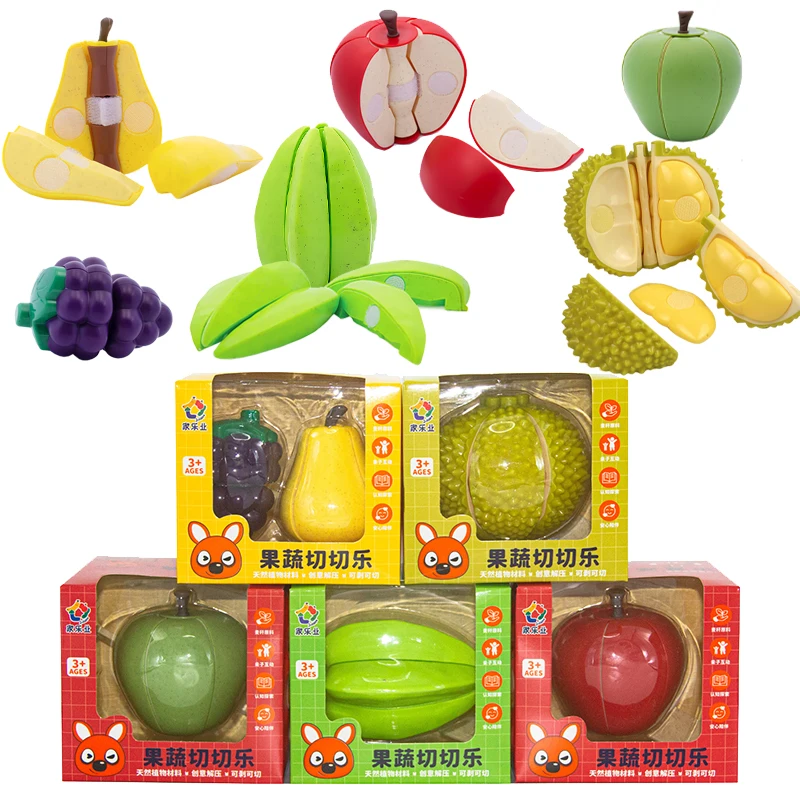 Kid Cutting Fruit Kitchen Toy  - Baby Food Apple review and price