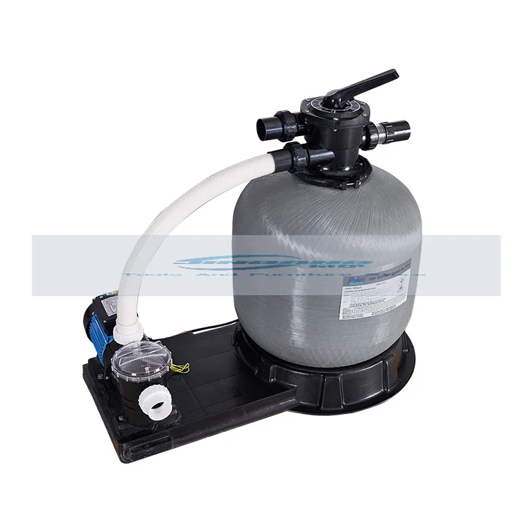 Sand Filter Filtration Pump Combo Fiberglass Automatic Backwash Pool Equipment & Accessories Swimming Pool Sand Filter