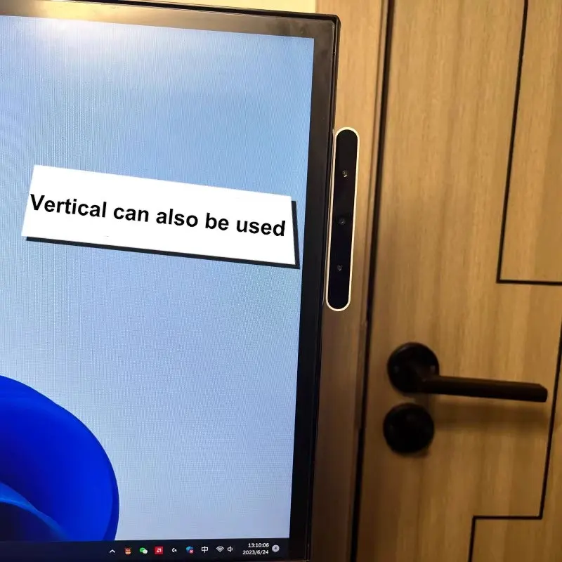 Dustproof Holeless Windows Hello Face Recognition Camera 1080P For Windows 10/11 Laptop Desktop