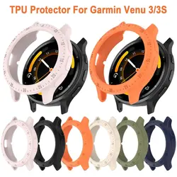 Screen Protector Case For Garmin Venu 3 3S Smart Watch Soft Edge Protective Bumper Cover for Garmin Venu3 /3S Accessories