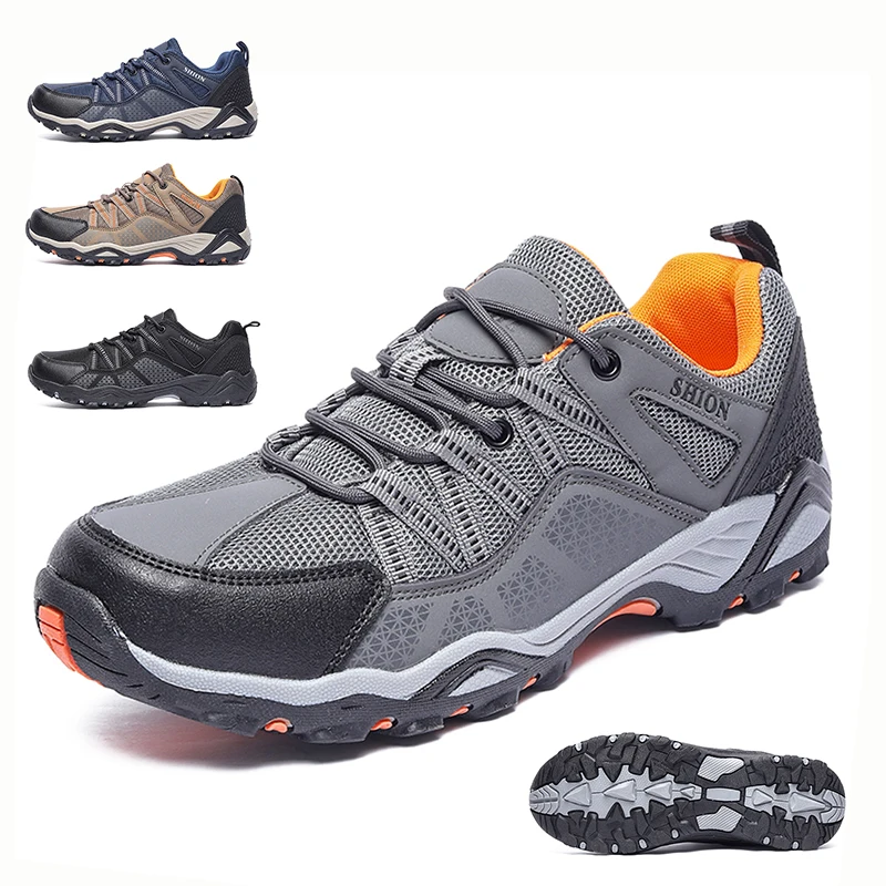 

Походная обувь унисекс, уличная нескользящая спортивная походная обувь для беговых лыж, обувь для кемпинга и пикника, мужские тренировочные тактические ботинки