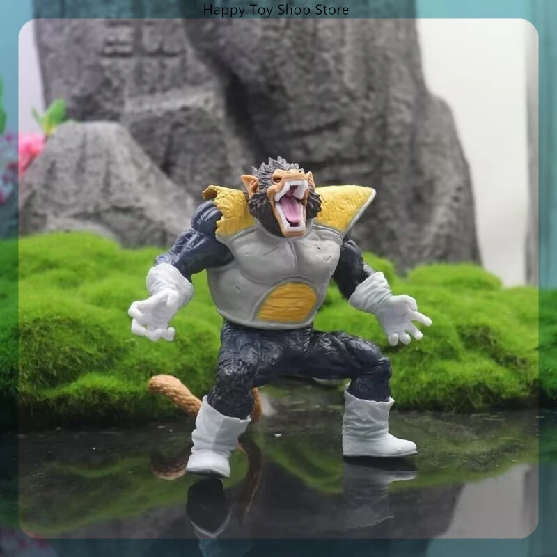 13cm Dragon Ball Vegeta Great Ape Battle Damage Anime Figure Model Statue Collection Desktop Decoration Ornament Toys Boys Gifts