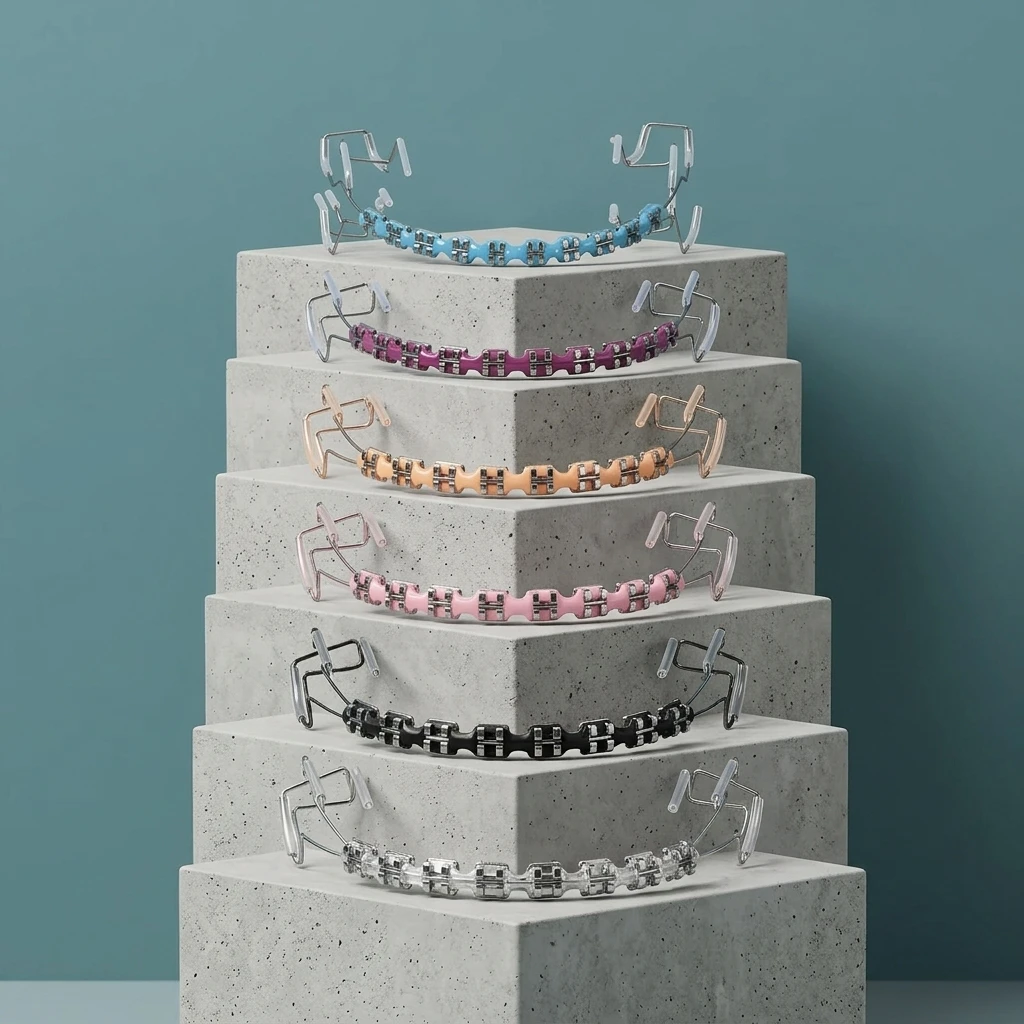 decoracao-de-festa-divertida-aparelhos-ortodonticos-falsos-coloridos-de-metal-com-lacos-temporarios-para-dentes-ck1160