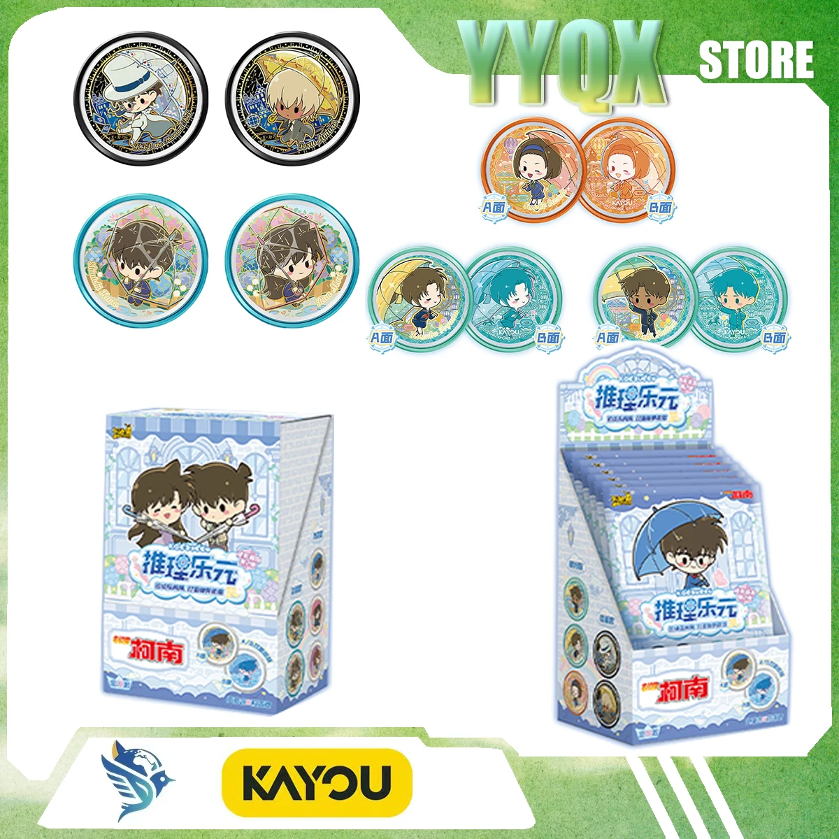 KAYOU 2026 Nuevo Coleccionable de Tarjetas de Detective Conan Jimmy Kudo, Edición Millet Smack, Artículos de Anime, Juguetes de Moda, Regalo Sorpresa