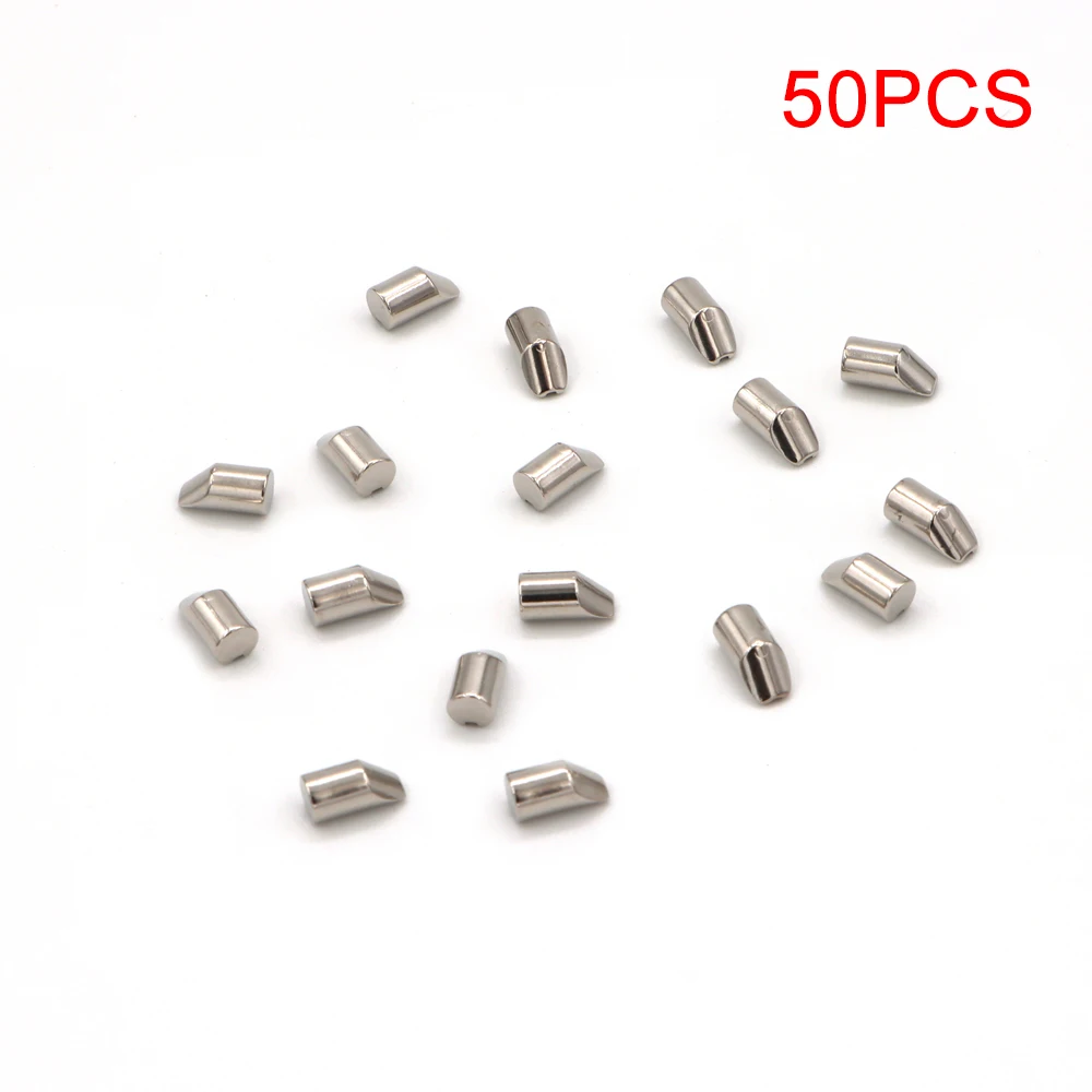 50PCS Tungsten Long Ice Jig Head 2.0mm~4mm Faceted Ice Jig Head Soft Lure Perch Crappie Bream Winter Fishing Hook