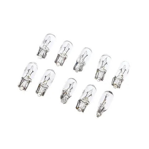 Hot Sale 10Pcs Bulb 12V 3W T6.5 Car Dashboard Instrument Panel Light Indicator Light Automotive Products Car Accessories