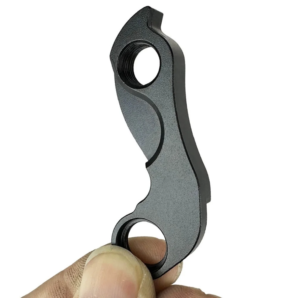 Aluminum Alloy Derailleur Hanger 230 Tail Hook for For road Bicycle Replacement 6.05 4.1 x 0.4 cm Black Finish