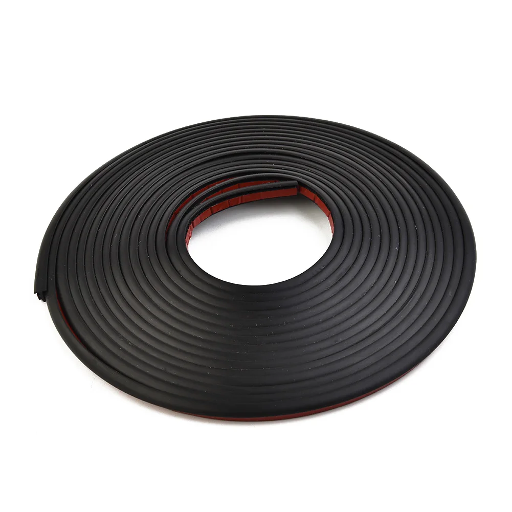 

EPDM Rubber Sealing Strip, 5M Car Headlight Bumper Lip Weatherstrip for Improving Cooling Airflow and Reducing Fuel Consumption