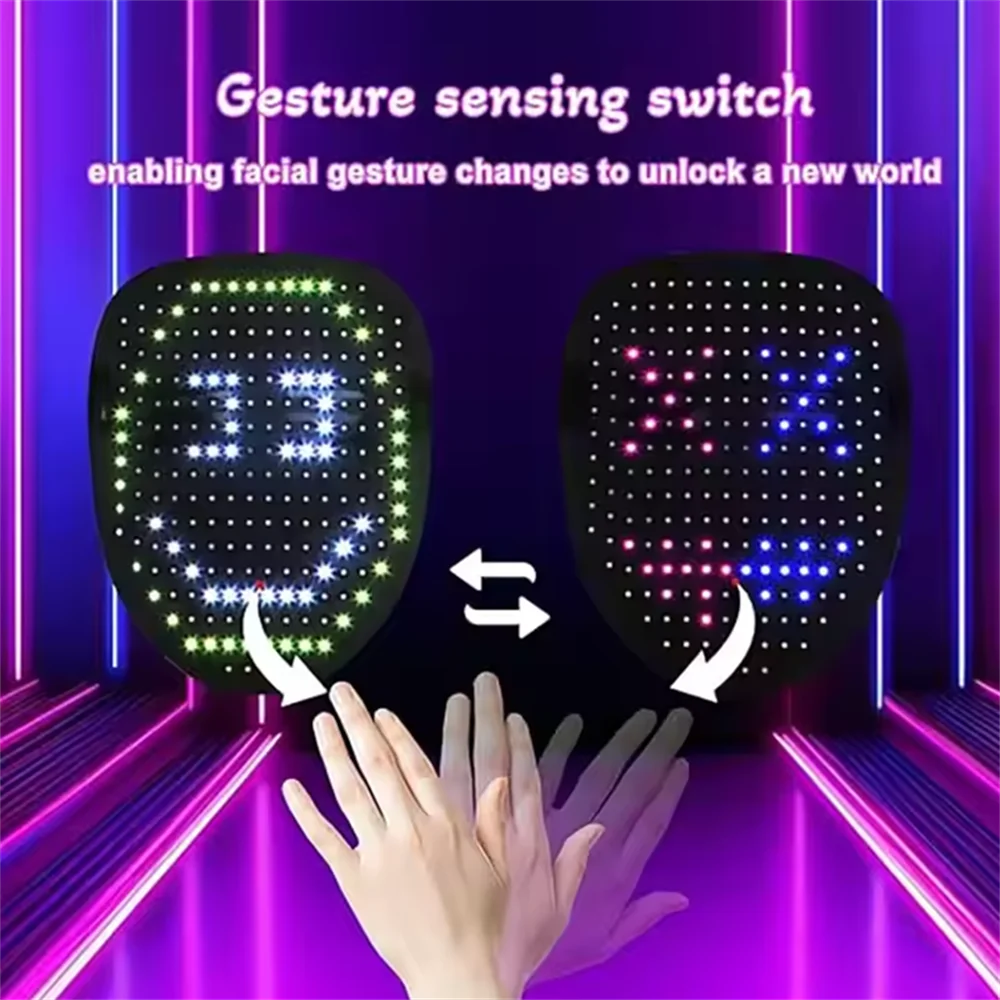 Hareket Algılamalı LED Işıklı  - Kids Face Mask incelemesi ve fiyatı