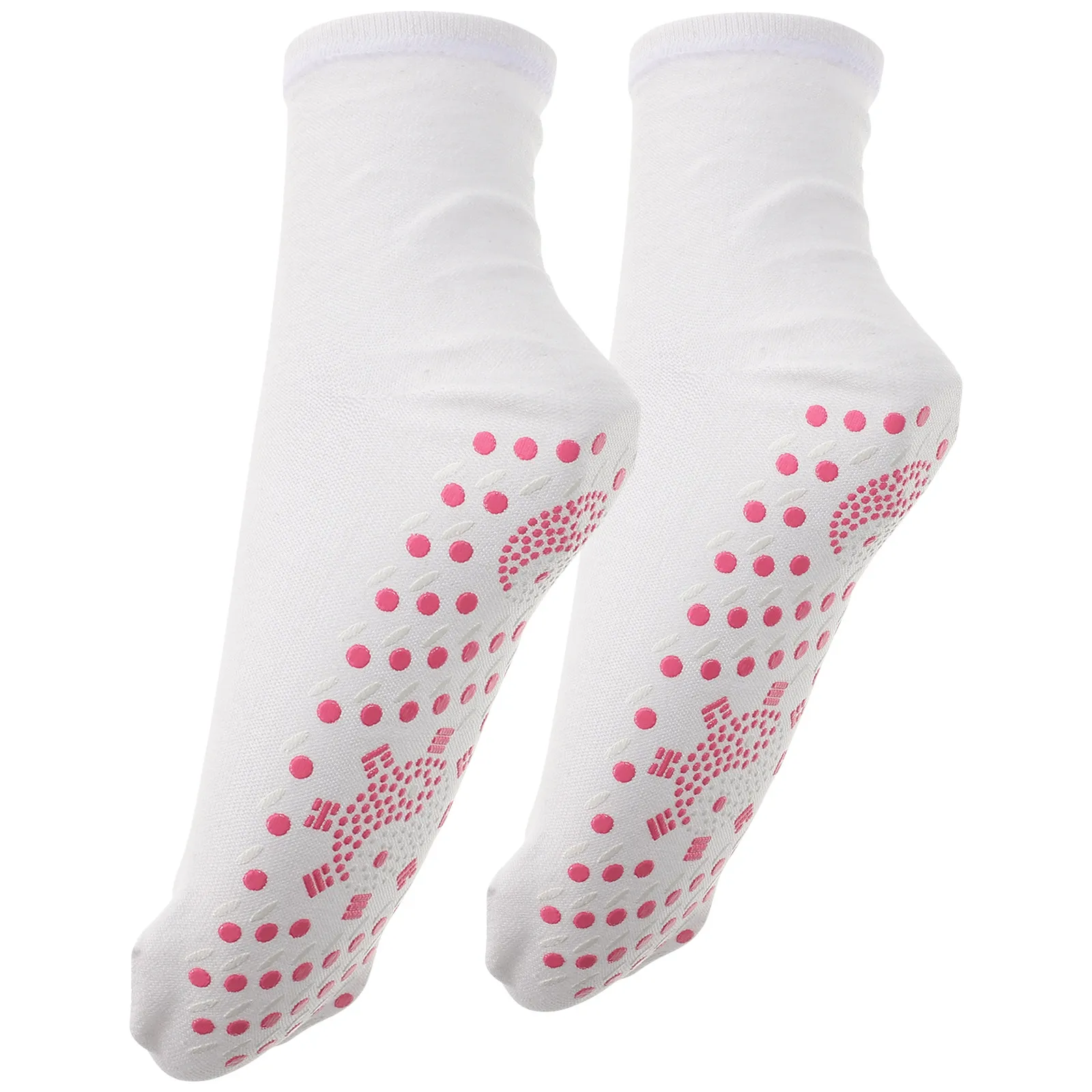 

3 пары комфортных массажных носков с самонагревом, зимние теплые носки средней длины с функцией подогрева для активного отдыха, катания на лыжах и велоспорта