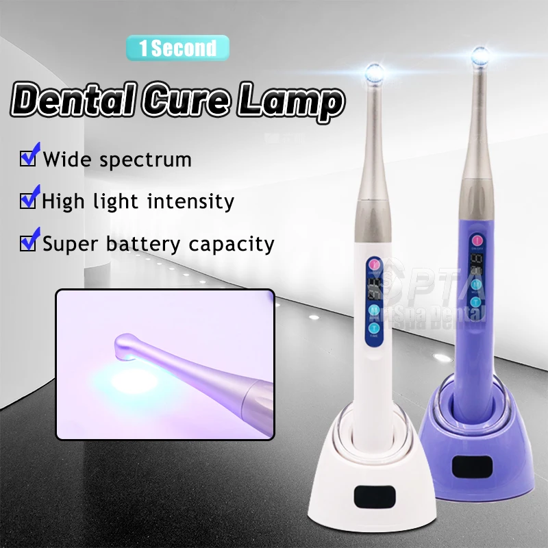 

Wireless 1 Second Cure Light High Dentistry Equipment Dentist Curing Lamp Composite High Quality Dental Light Oral LED Lamp