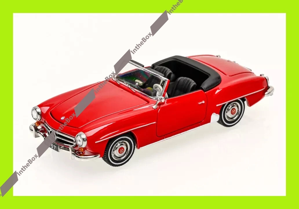 

MB 190SL RED масштаб 1:64 от GFCC Car Collection Limited Edition, хобби-игрушки