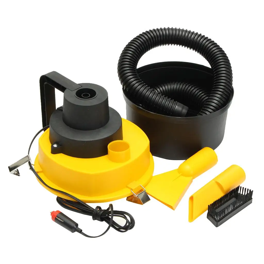 Car Motor Home Travel Camping 12V Plug High Power Vacuum Cleaner Tool