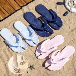 Folding Flip Flops For Travel Lightweight Anti-slip Slippers For Hotel Bathing