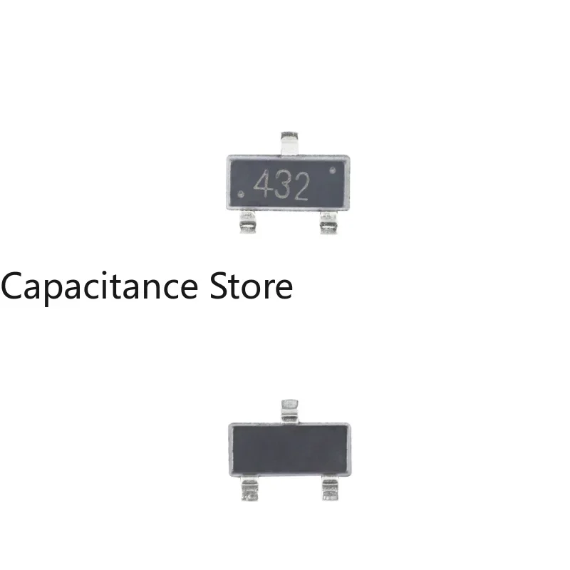 

10PCS Original Authentic TL432 0.5% SOT-23 Adjustable Precision Parallel Regulator Reference Voltage Chip.