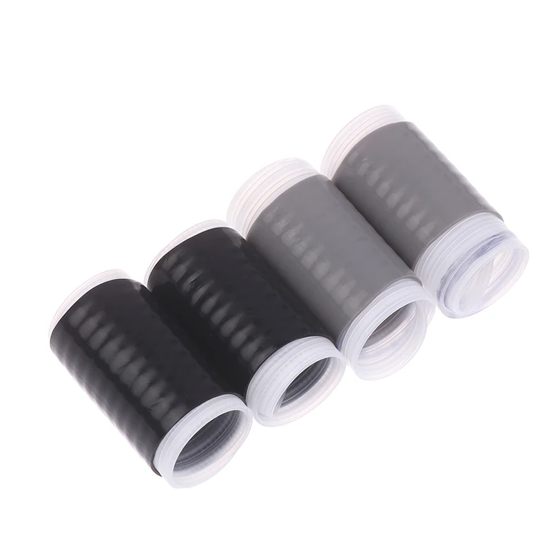 1/2Pcs Self Shrinking Motorcycle Handlebar Protective Cover Silicone Non-Slip Anti Vibration Moto Grip Covers Sleeve Protector