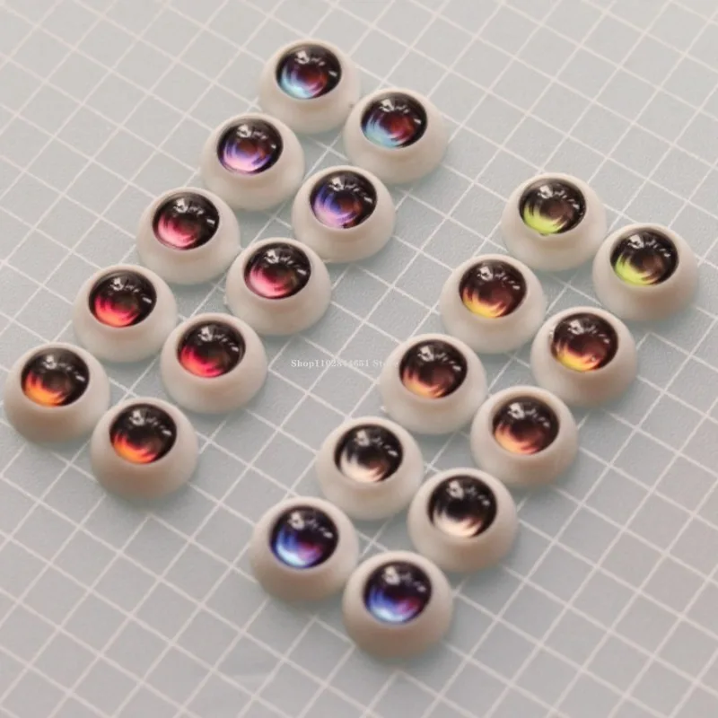 12-point Ob11 Doll Ultra-transparent Low-profile Eye Socket Eye Bead DIY Handmade Anime Figurine Eyepiece Decoration Accessory