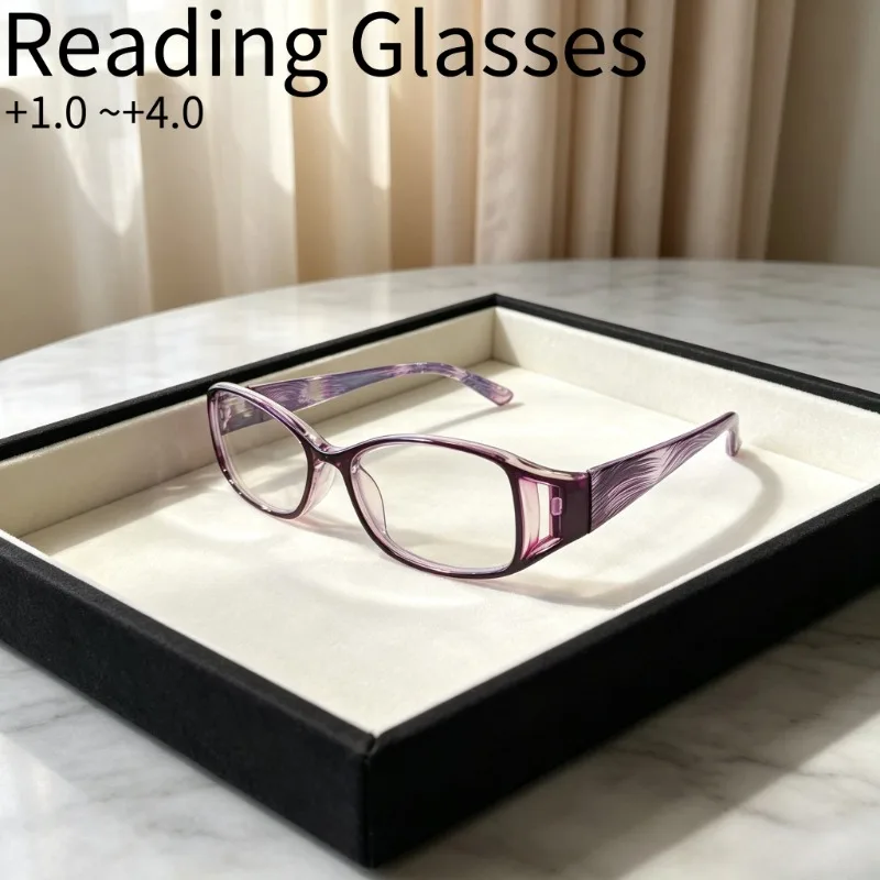 12-Color Striped Reading Glasses - Unisex, a Must for Daily Work, High-Quality Fashion Glasses, Durable Vision Aids, High-Quality Reading Glasses Wrapped in Christmas and Halloween Gifts