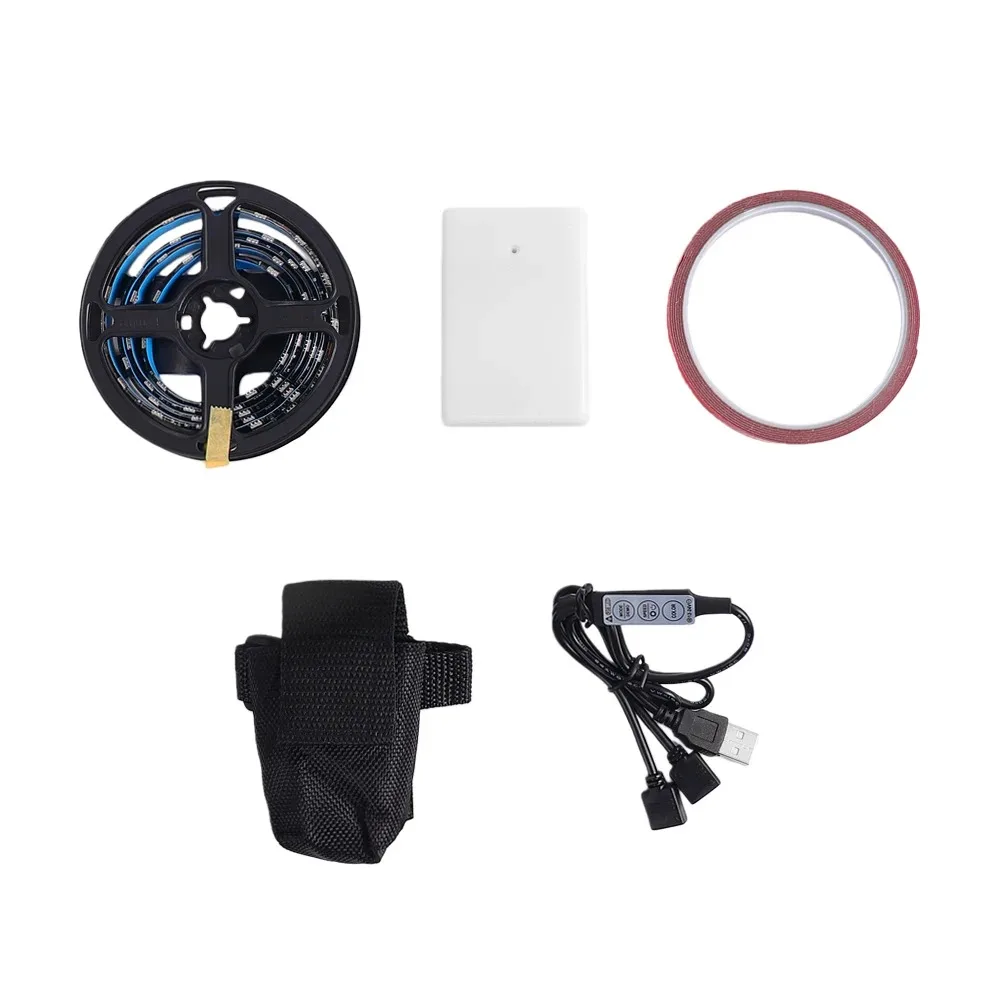 LED Strip Light Flashlight Bar Lamp For Xiaomi M365 pro for ninebot max G30 Electric Scooter Night Light Long Light Flash Model