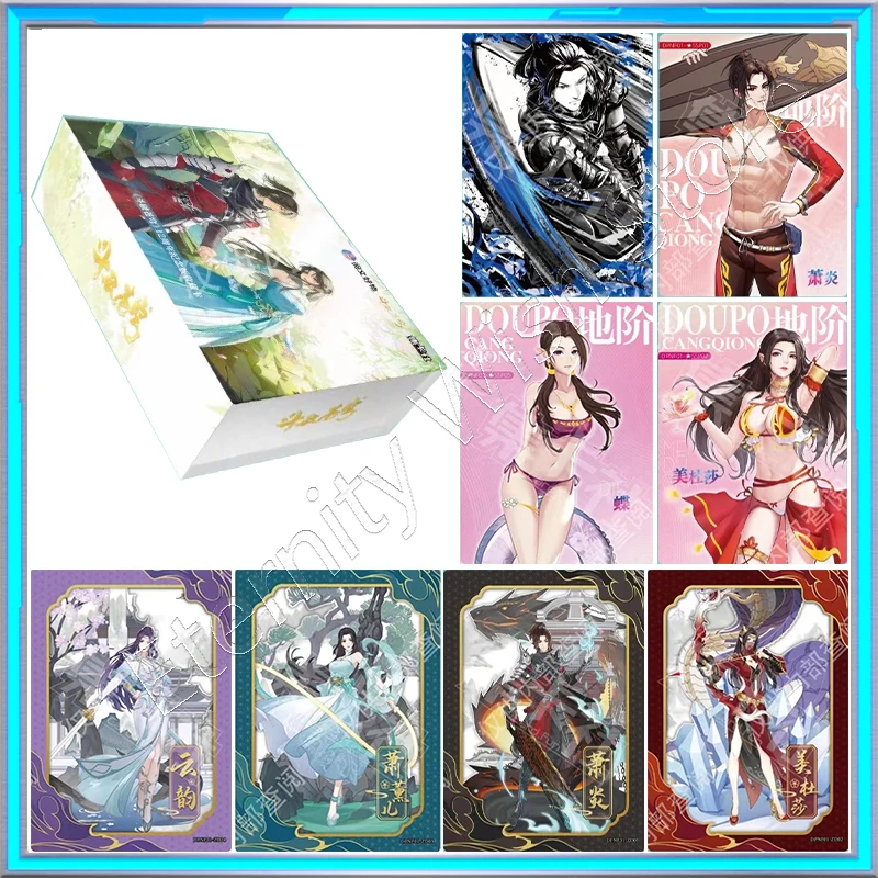 

2023 New Dou Po Cang Qiong Card Trading Cards Breaking The Sky Figures Collection Animation 12 Anniversary Edition Collect Card