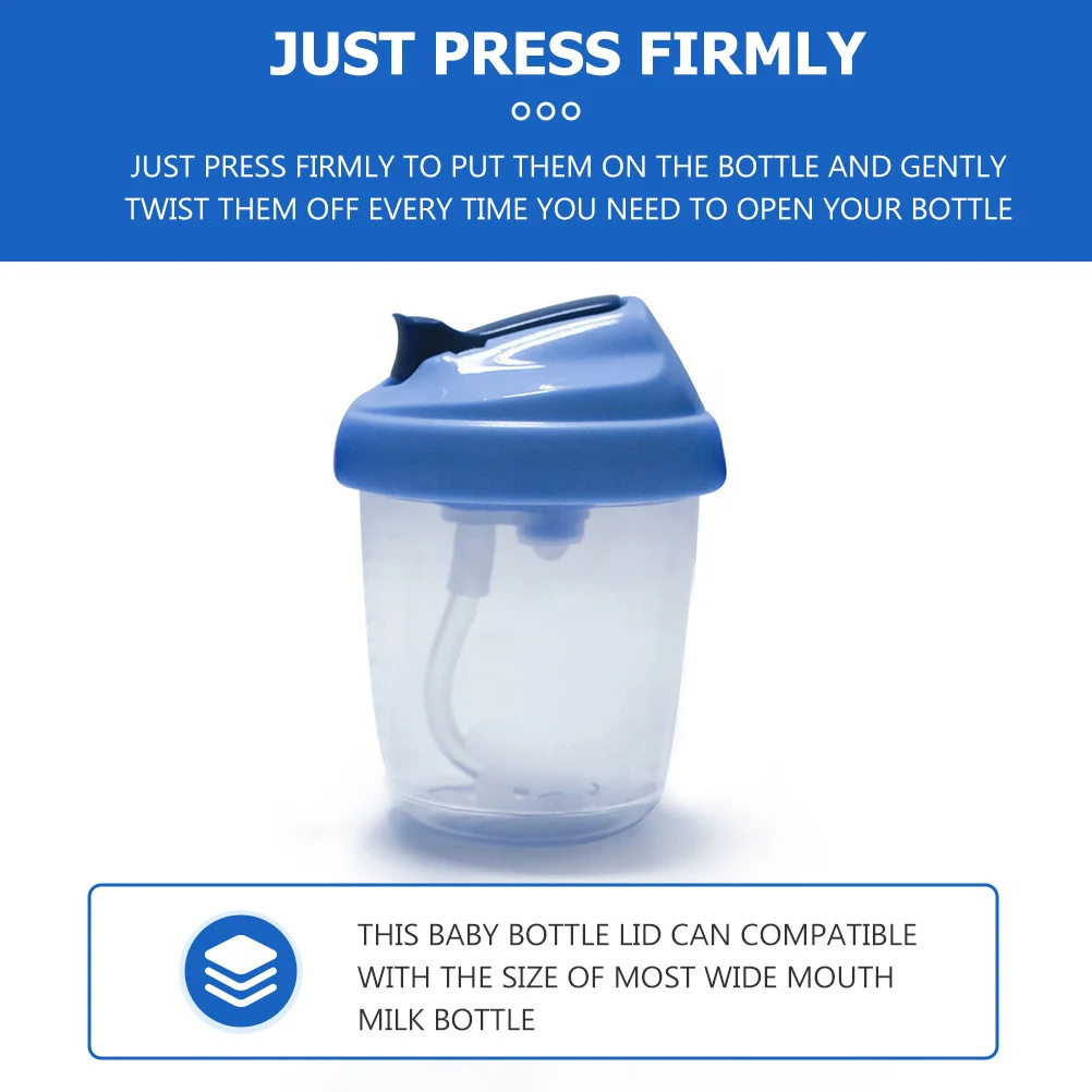 

1 Set Water Cap Accessories Wide Mouth Bottle Lid Breast Pump Adapter For Milk Storage Feeding Bottle Screw Lids Replacement