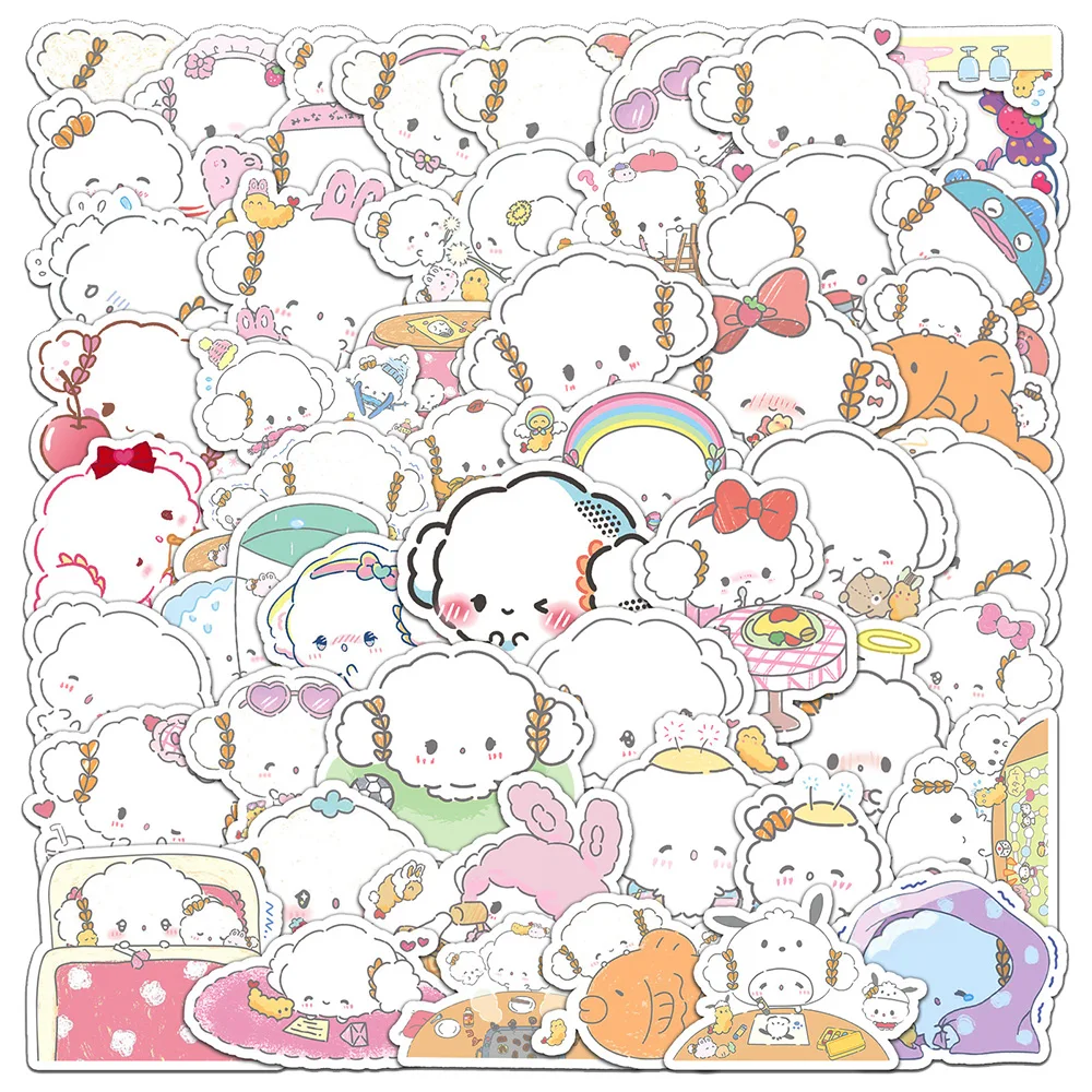 

10/30/50pcs Kawaii Sanrio Cogimyun Cartoon Stickers for Kids Girls Decals DIY Phone Stationery Diary Waterproof Anime Sticker