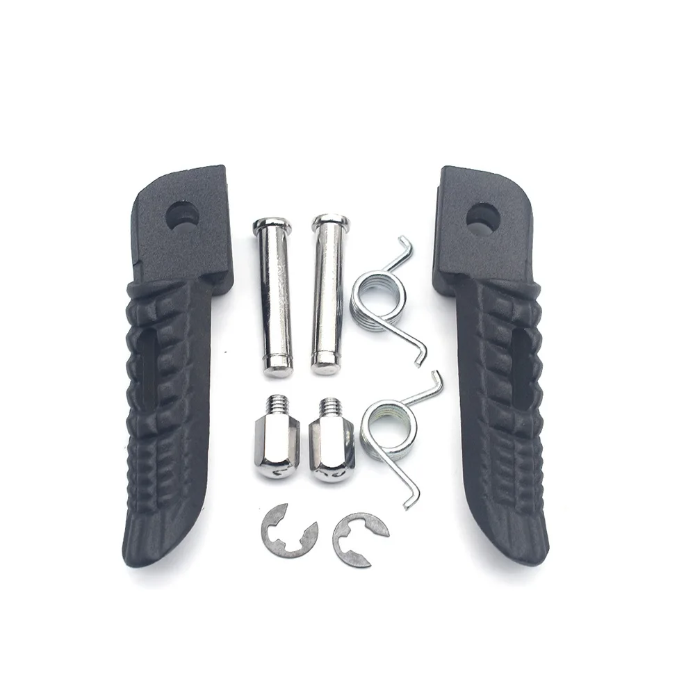 Motorcycle Front Rider Footrest Pedals Foot Pegs Bracket Set For Suzuki GSXR1000 GSXR 1000 2005 2006 2007 - 2013 2014 GSX-R 1000