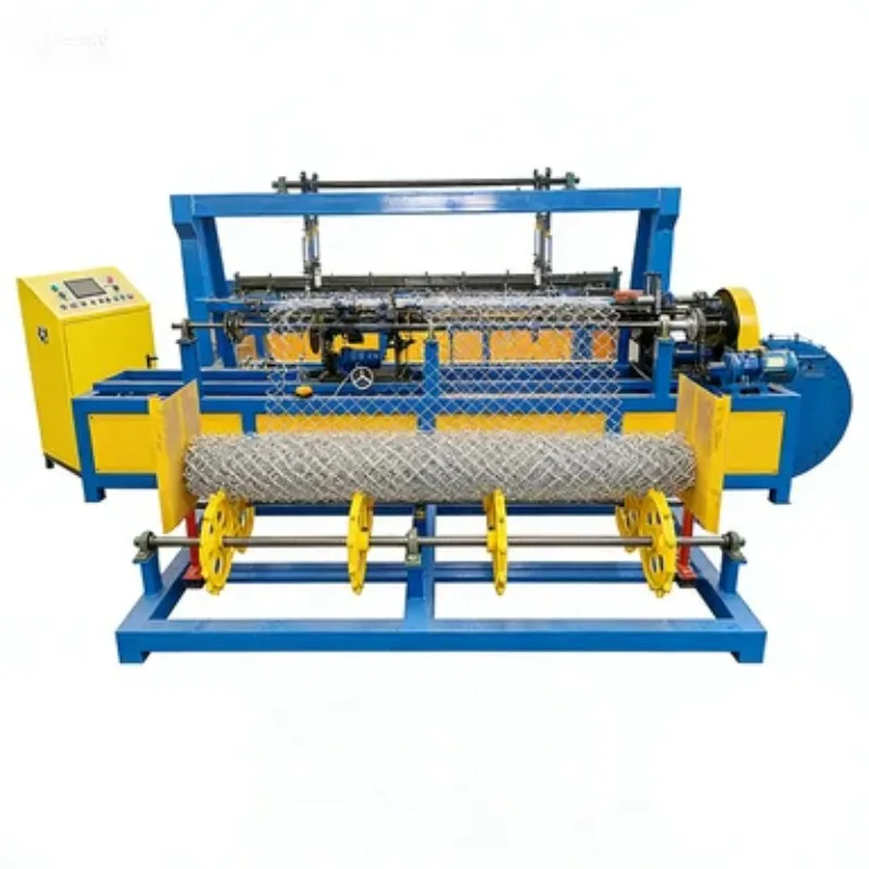 Fully Automatic Gabion Mesh Weaving Machine CNC Control High Speed 10000㎡/Day Stone Cage Net Production Line Factory Price