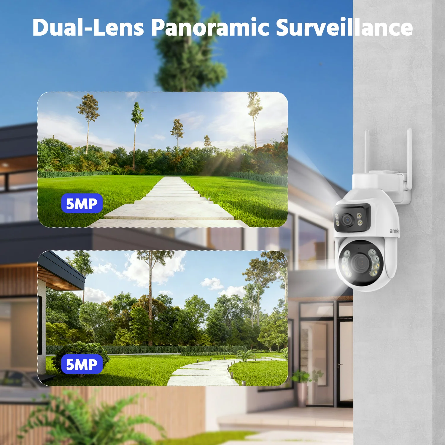 ANNKE 3 İnç PTZ Çift Lensli Gü - Home Security Google Camera incelemesi ve fiyatı