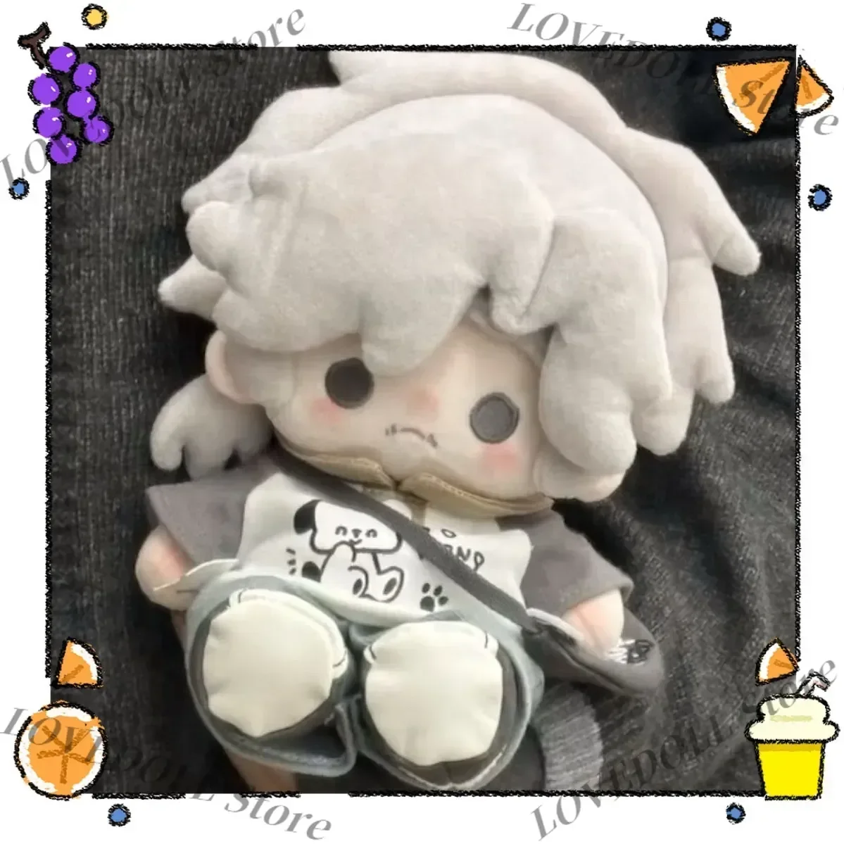 

Anime Game Identity V Aesop Carl Plush Stuffed Cotton Cartoon Doll 20cm Cute Model Cosplay Decor Gift Figure Collection Toy
