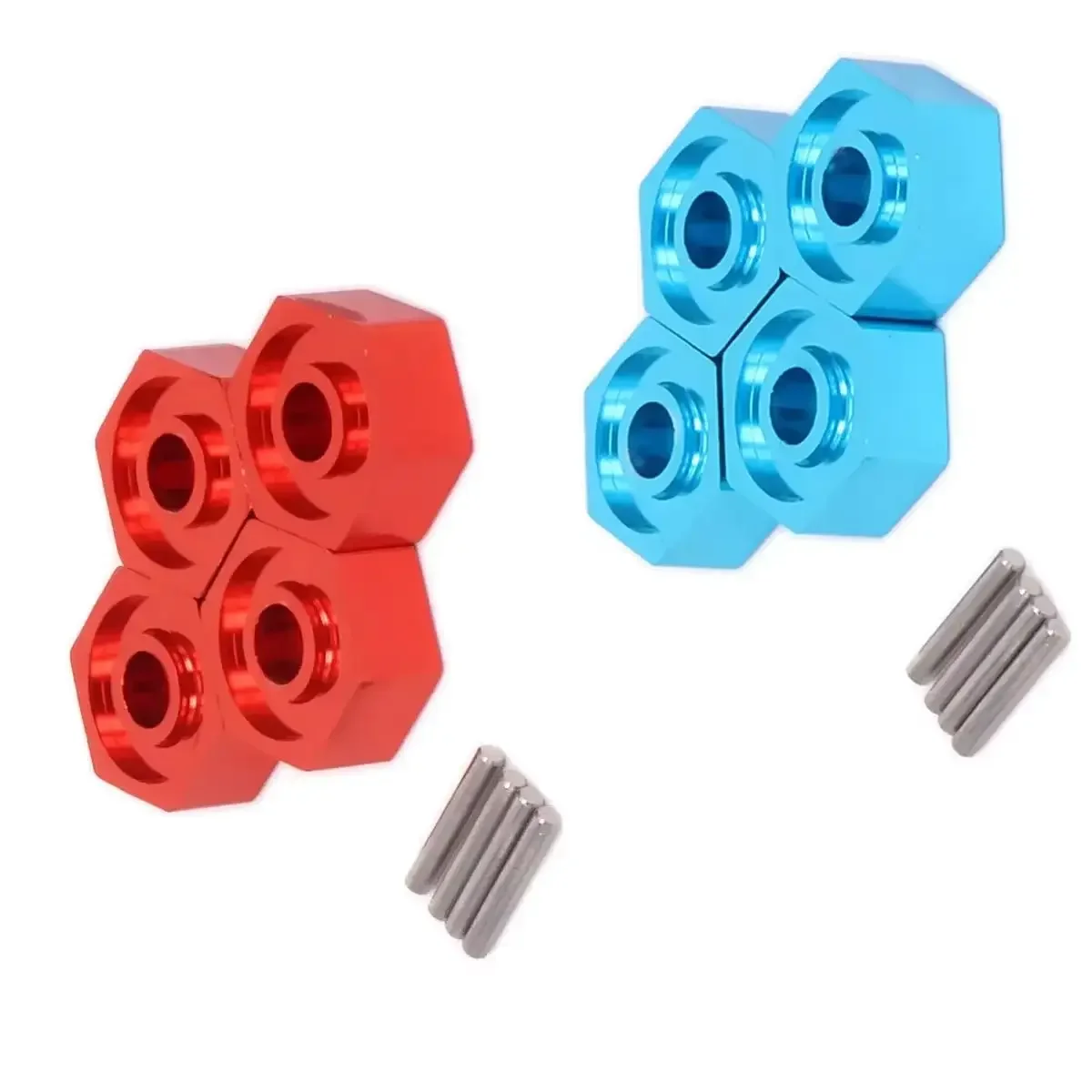 4PCS Aluminum Wheel Hex Hub Drive Adapter Mount  RC HSP 286042 (86065) For HSP 94285 94286 94283 94185 186 1:16 Buggy Truck
