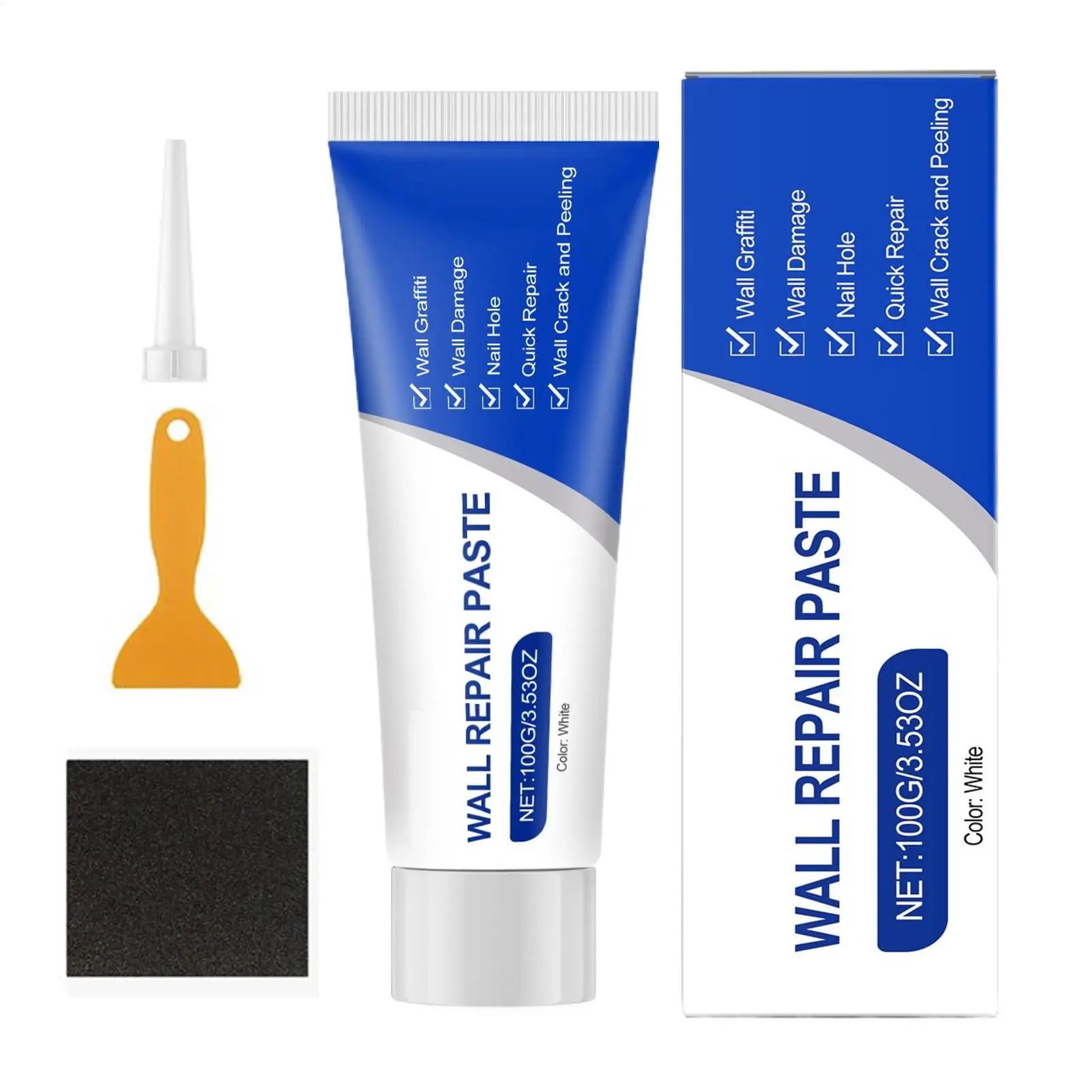 DIY Wall Putty Hole Repair Putty Paste Mending Agent Wall Hole Repair Paste for Ceiling Door Fixing Mending Home Apartment