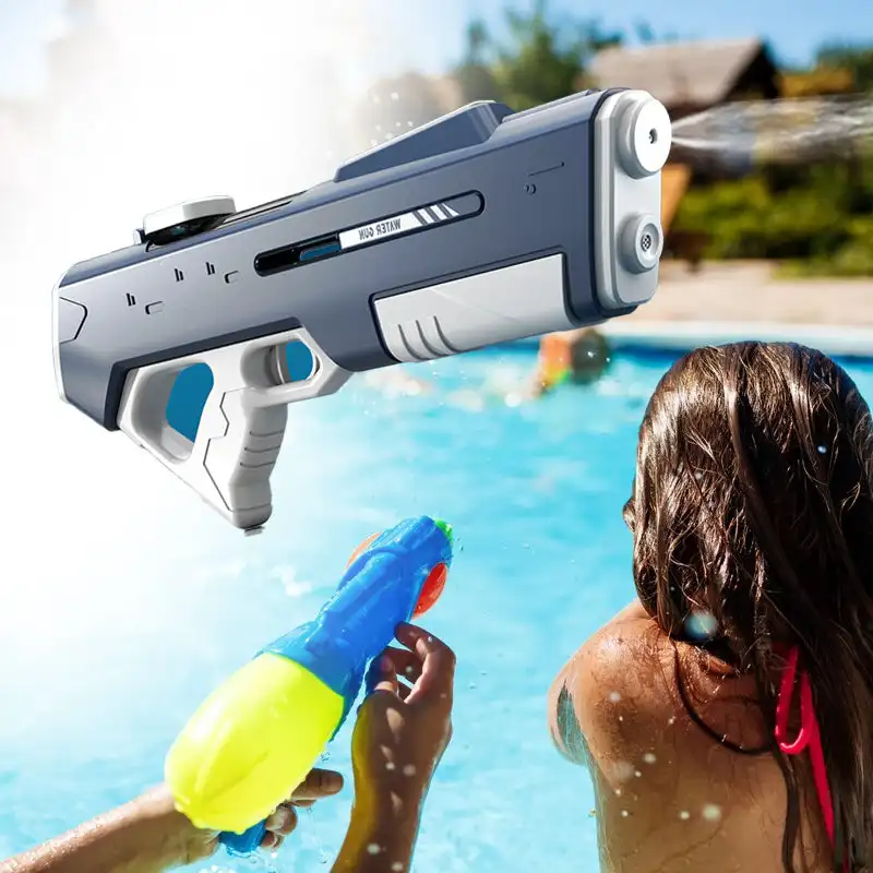 Summer Water Gun NON Electric High-pressure Full Automatic Shooting Water Beach Toy For Kids Children Boys Girls Adults