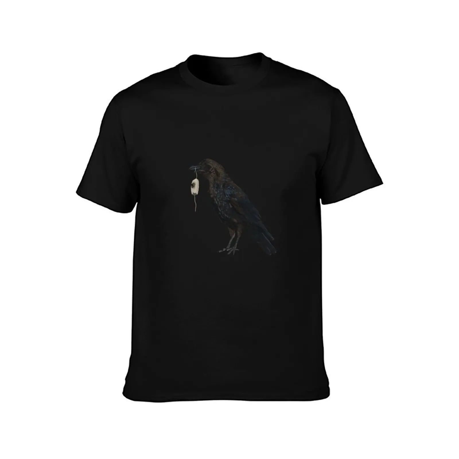 Brown-necked Raven and The Clicker T-Shirt Plus Size Short Sleeve T-Shirt