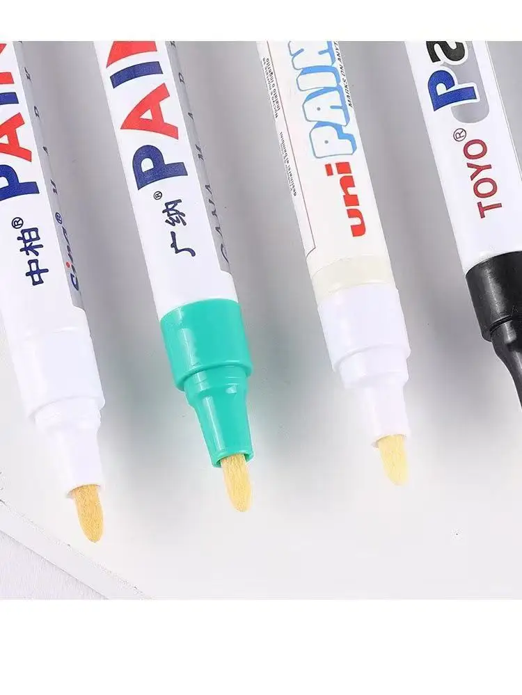12 Colors QIYA Paint Pen Available RC Car Tire Paint Marker Drawing Pen Tool for Model Car Track For Axial SCX10