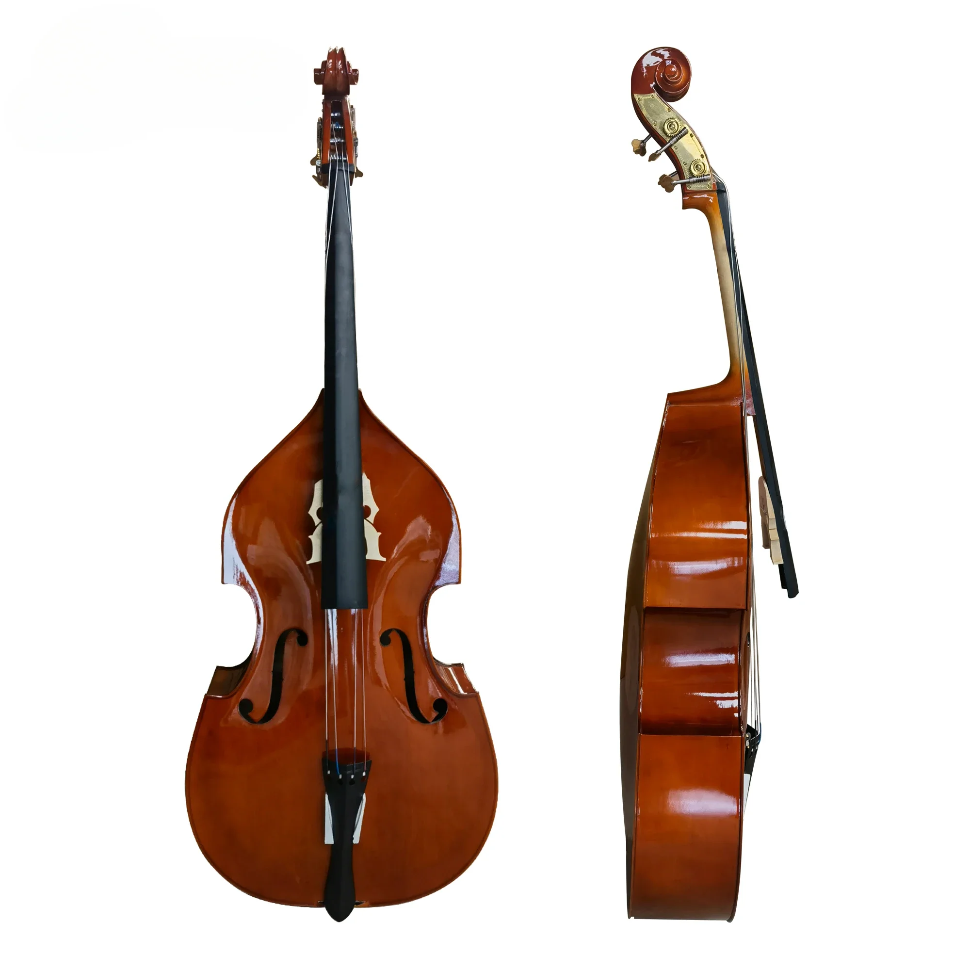 

BG001L Gambe Shaped Student Stringed Musical Instruments Contra Direct Drive Double Bass