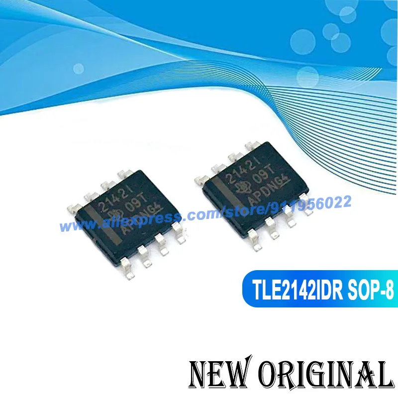 (5 Pieces) TLE2142IDR TLE2142CDR 2142I 21421 SOP8