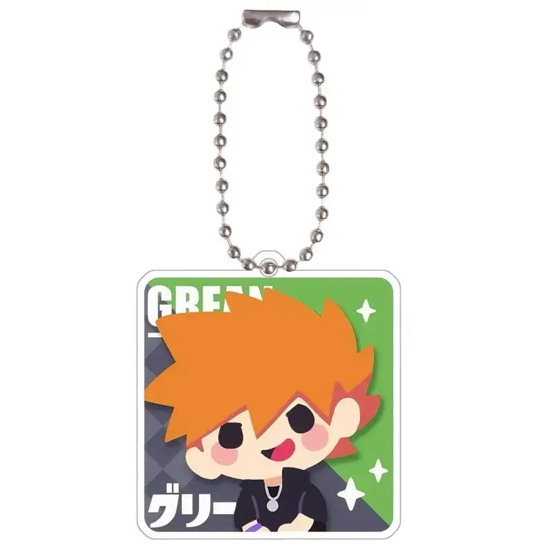 Pokemon Gift Ash Ketchum Keychains Marnie Brock Piplup Dawn Kieran Serena Diy Acrylic Action Toy Figure Anime Collection Pendant