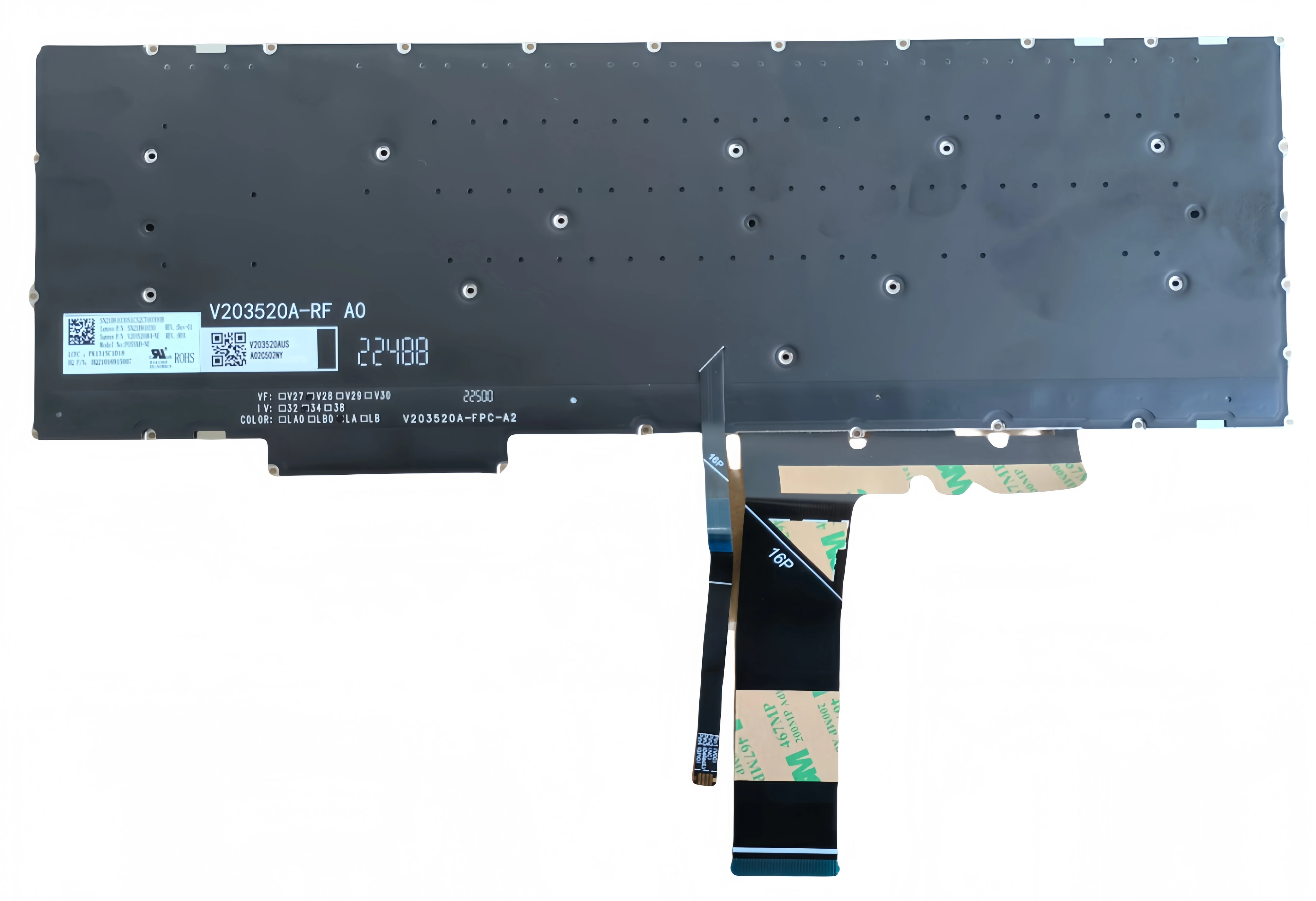 Spanish Gray Laptop keyboard For Lenovo Ideapad Yoga Slim 7 Pro 16ACH6 16ARH7 16IAH7 SP backlit