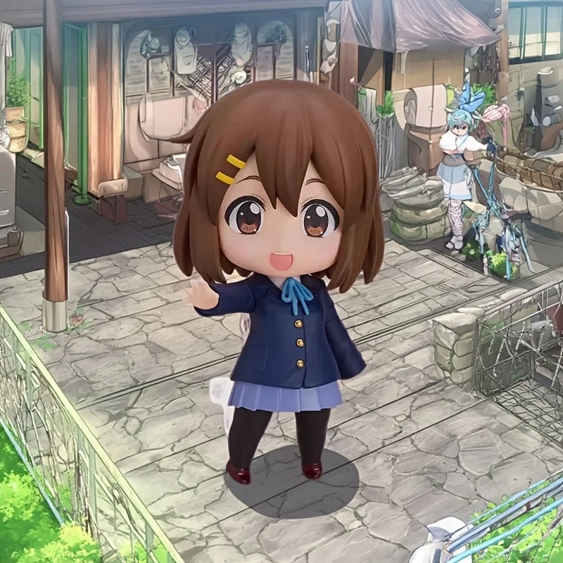 Anime Game Character 1 Q-version Figurine with Interchangeable Hands And Face Statue Model Decorative Item for Fans