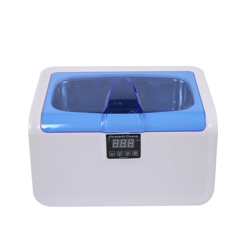 2.5L Ultrasonic Cleaner With Timer Heater Sonic Washing Bath For Watch Razor Head Brushes Denture Dental Instruments CE-7200A